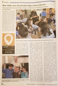 Grundschüler Schach Wettkampf
